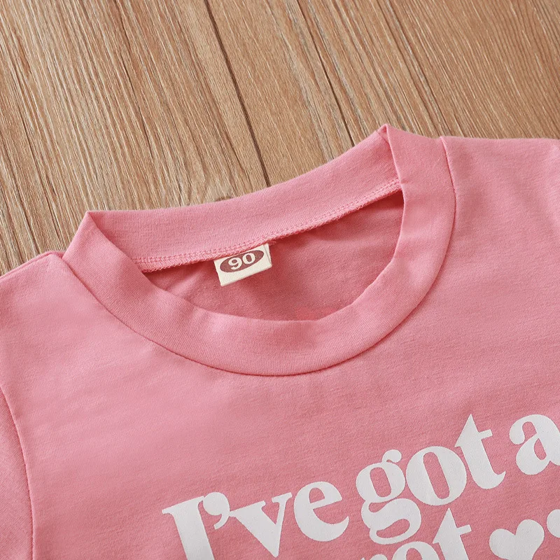 1-8years Toddler Little Girls Going to be Big Sister Secret Letter Pink Top Tee T-Shirt