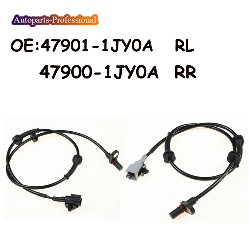 

Car 47901-1JY0A 47900-1JY0A 47901-ED500 47900-ED500 Rear Left/right ABS Wheel Speed Sensor For Nissan Tiida Sylphy Livina Geniss