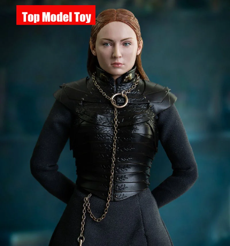 Threezero 3Z0100 1/6 Sansa. Stark Figure Model 12 inch Female Soldier Action Body Full Set Toy A Song of Ice and Fire Season 8