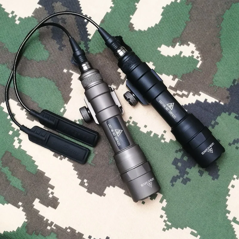 SOTAC Tactical Flashlight M600DF 1400 Lumens Scout Light Hunting Softair Mount Weapon Light