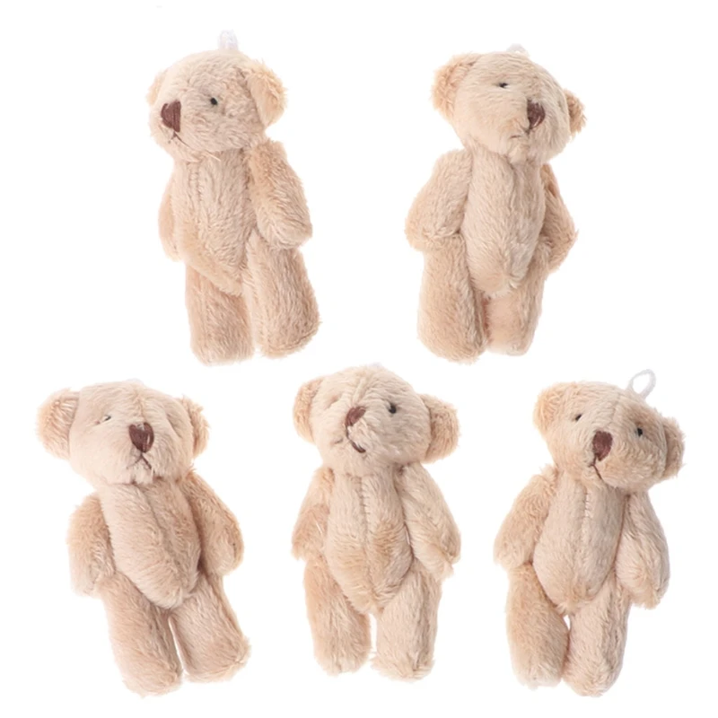 5PCS Small Plush Soft Pearl Dolls Gifts Mini