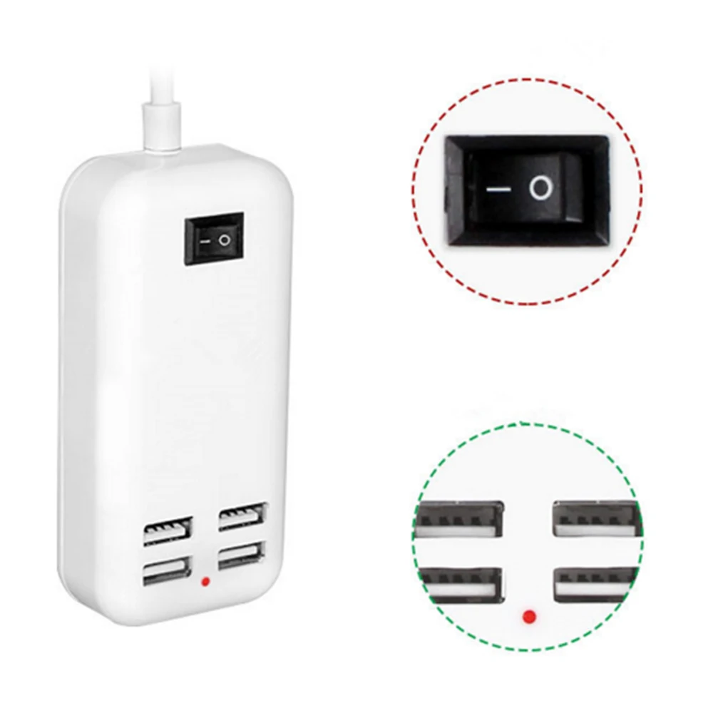 Imagem -06 - Carregador Usb Rápido para Celular Carregador para Celular para Android Iphone Tablet Adaptador de Tomada ue Eua Reino Unido