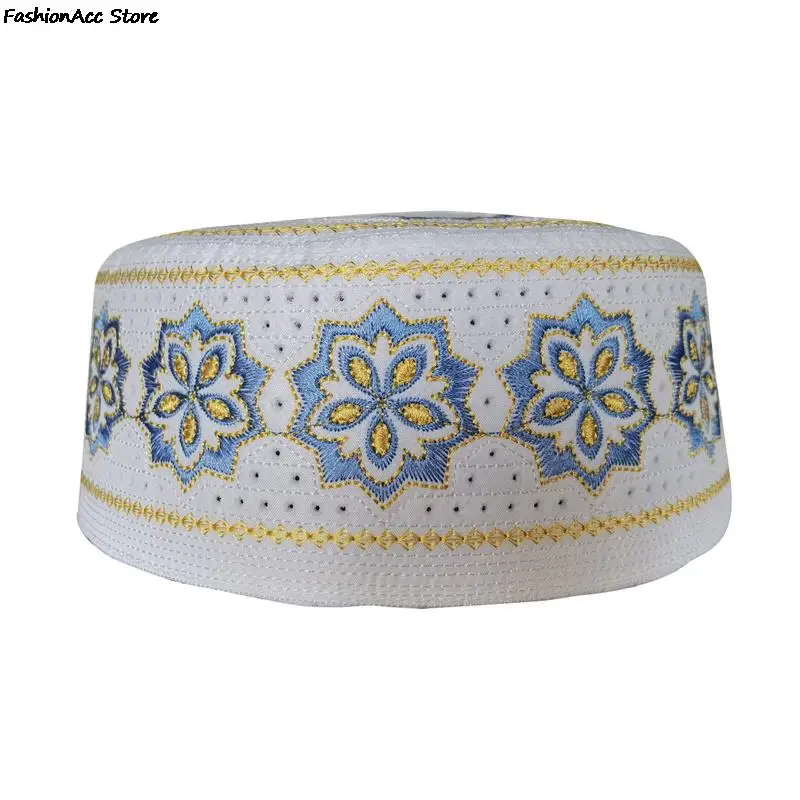 Chapéu de oração de malha casual masculino muçulmano chapéus de oração inverno quente masculino gorro boné islâmico ramadan judeu homme chapéu