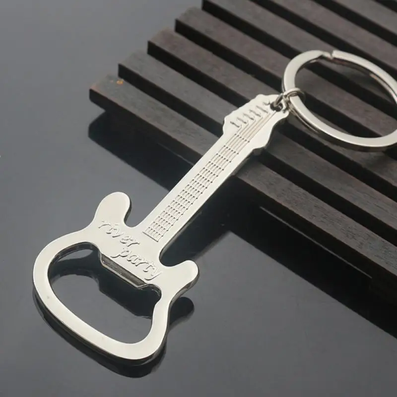 Metal Beer Keychain Bottle Opener Portable Can Opener Key Chain Ring Mini Pocket Aluminum Can Opener Kitchen Accessories