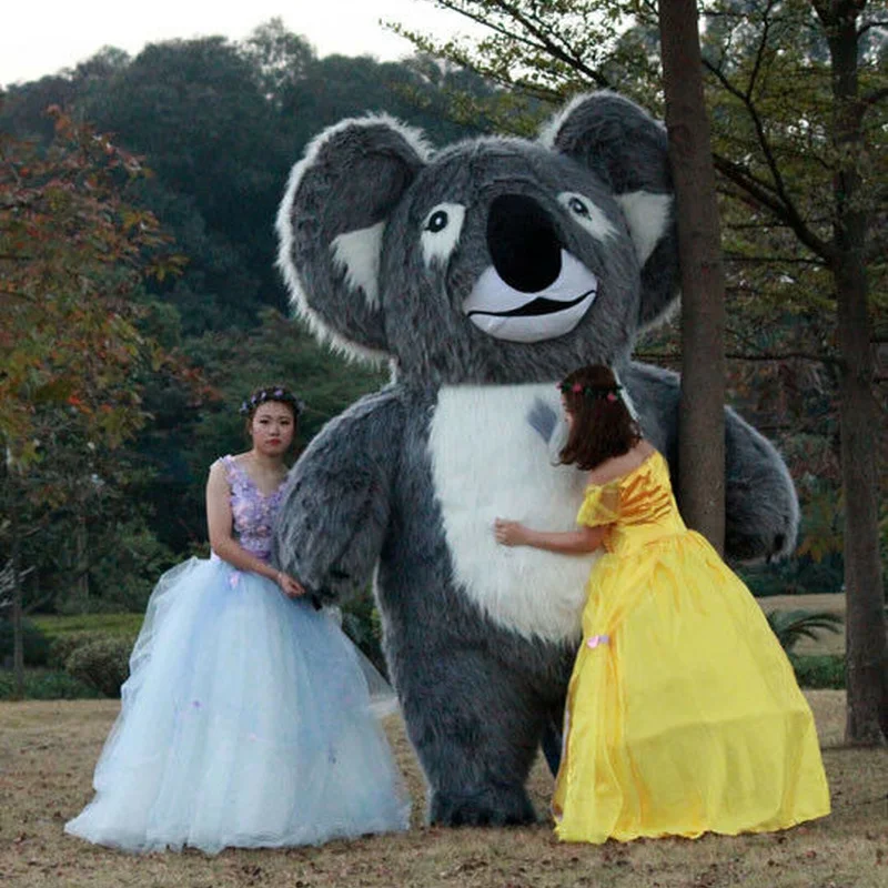 

200-250cm Advertising Koala Inflatable Costume Mascot Suits Costume 2m/2.5m Birthday Dress Deluxe Quality!100% Same As Pictures!