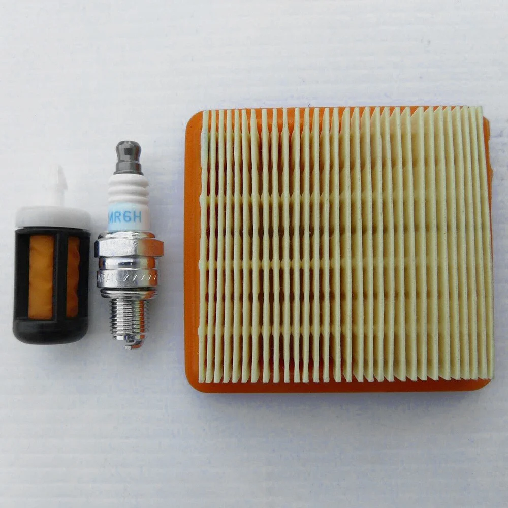 Stihl 131 KM131R filtro carburante aria 4180 141 0300 Kit di servizio spina altamente abbinato a parti di utensili solide e durevoli