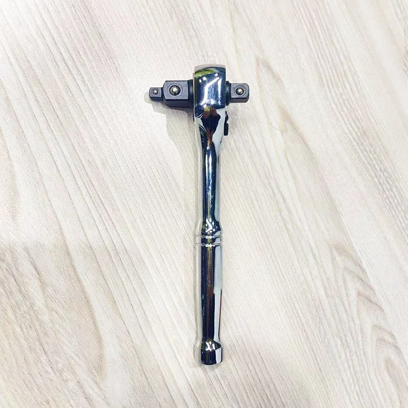 3 In 1 CR-V 1/4 ",3/8" & 1/2 "stick Ratsche 72 Zähne Quick Release Reversible Ratsche Schraubenschlüssel