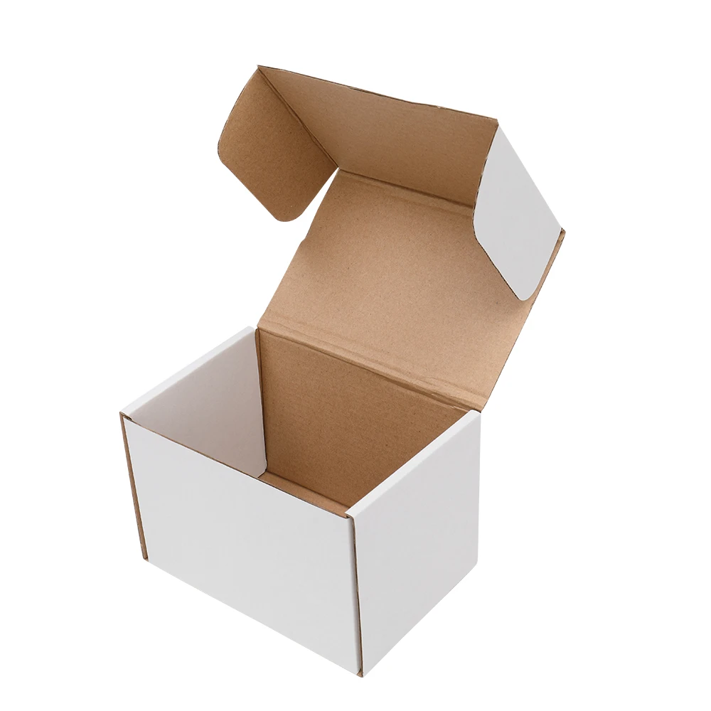 50 Corrugated Paper Boxes 6x4x4