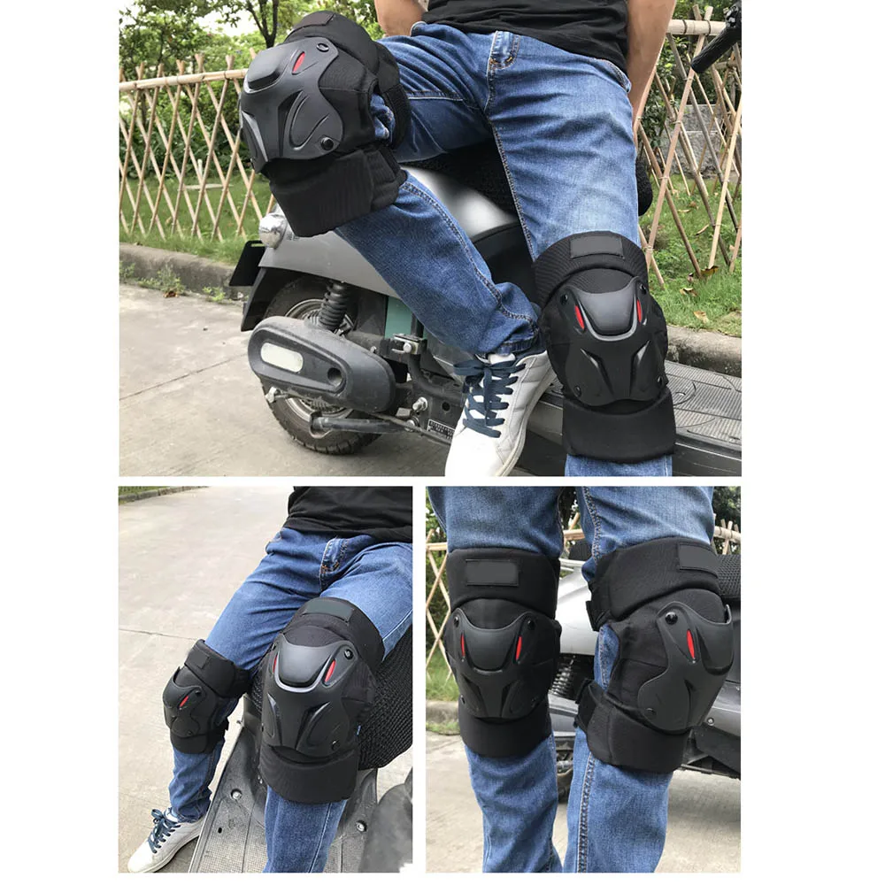 Motorcycle Knee Pad Joelheira Motocross Knee Protector Guard MTB Ski Protective Gear Knee Pad Knee Brace Motorcycle Support Tool