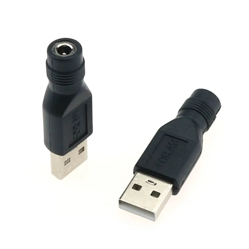 2 Jack DC 3.5*1.35 4.0*1.7 Mm Nữ Ổ Cắm Để Ra USB 2.0 Cắm Jack DC bịt Ổ Điện Kết Nối Cổng Adapter Laptop Bộ Chuyển Đổi