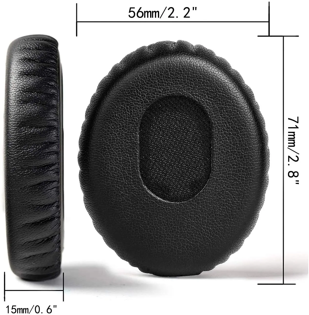 

Professional Ear Pads Cushions Replacement, Earpads Compatible with Bose QuietComfort 3 (QC3) and Bose OE1 On-Ear Headphones