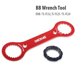 DECKAS Bike Bicycle Multi functional BB Wrench Bottom Bracket Repair Removal Tool For DUB / TL-FC32 Adaptor of TL-FC25 / TL-FC24