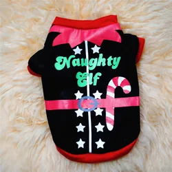 Christmas Dog Coat Clothes Santa Pet Puppy Dog Coat Jacket For Small Medium Dogs Cats Chihuahua Clothing Winter Costume