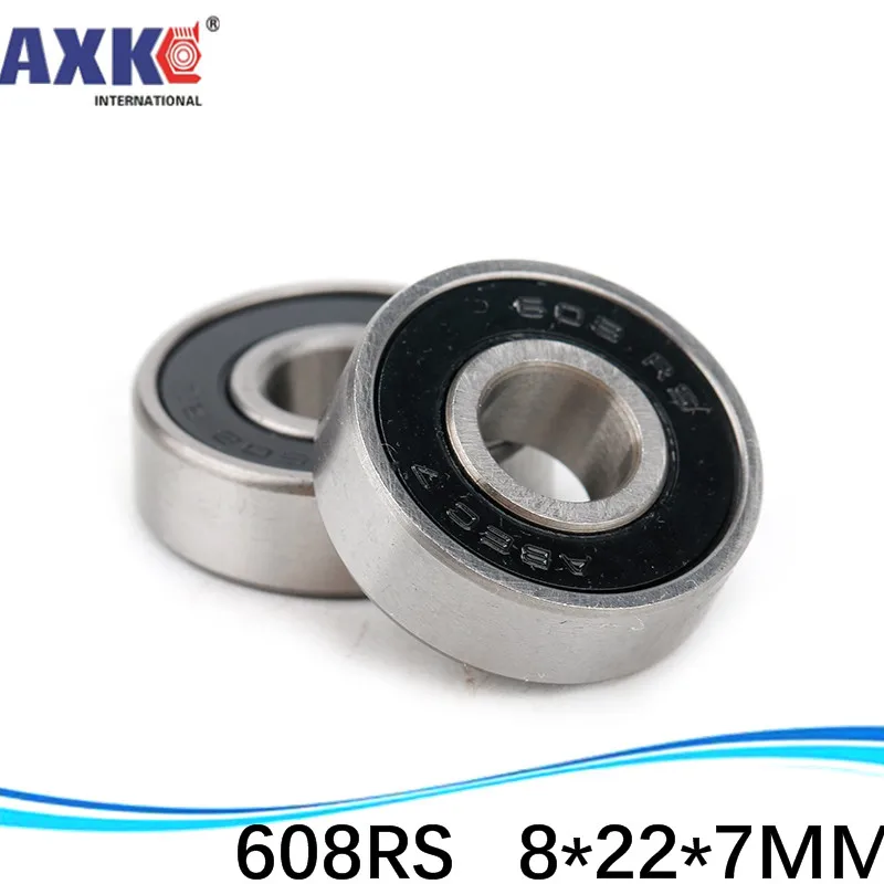 

Free shipping Ball bearings 608RS ABEC-7 608-2RS 8*22*7 mm (Cover marked: ABEC-7)