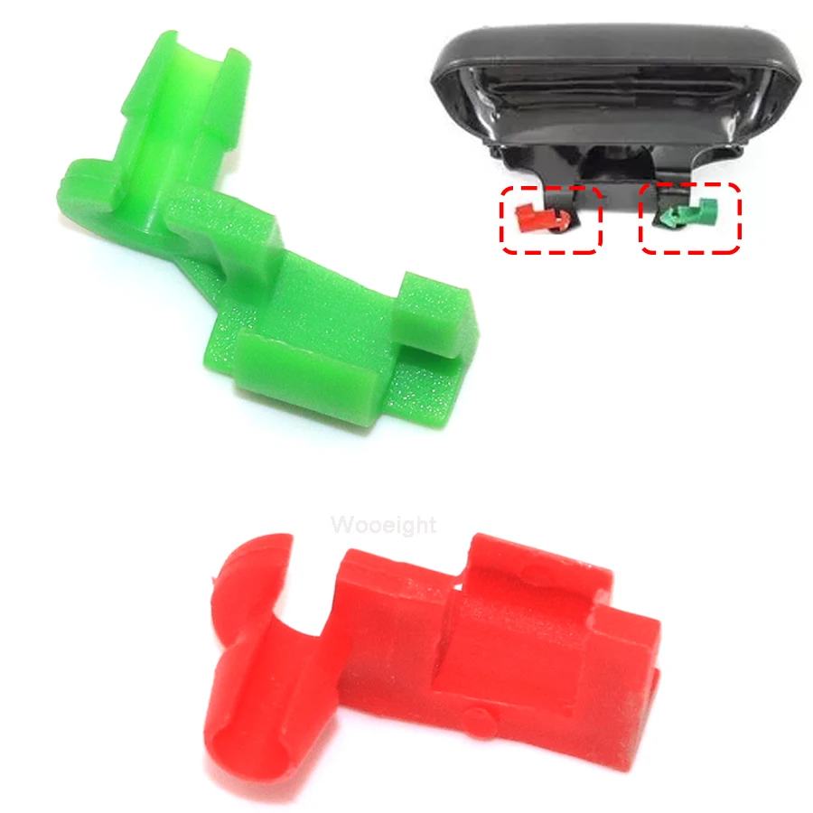 Wooeight 2x Tailgate Handle Rod Clip Left Right 88981031 88981030 For Chevrolet Silverado GMC Sierra 1999-2007 Car Accessories