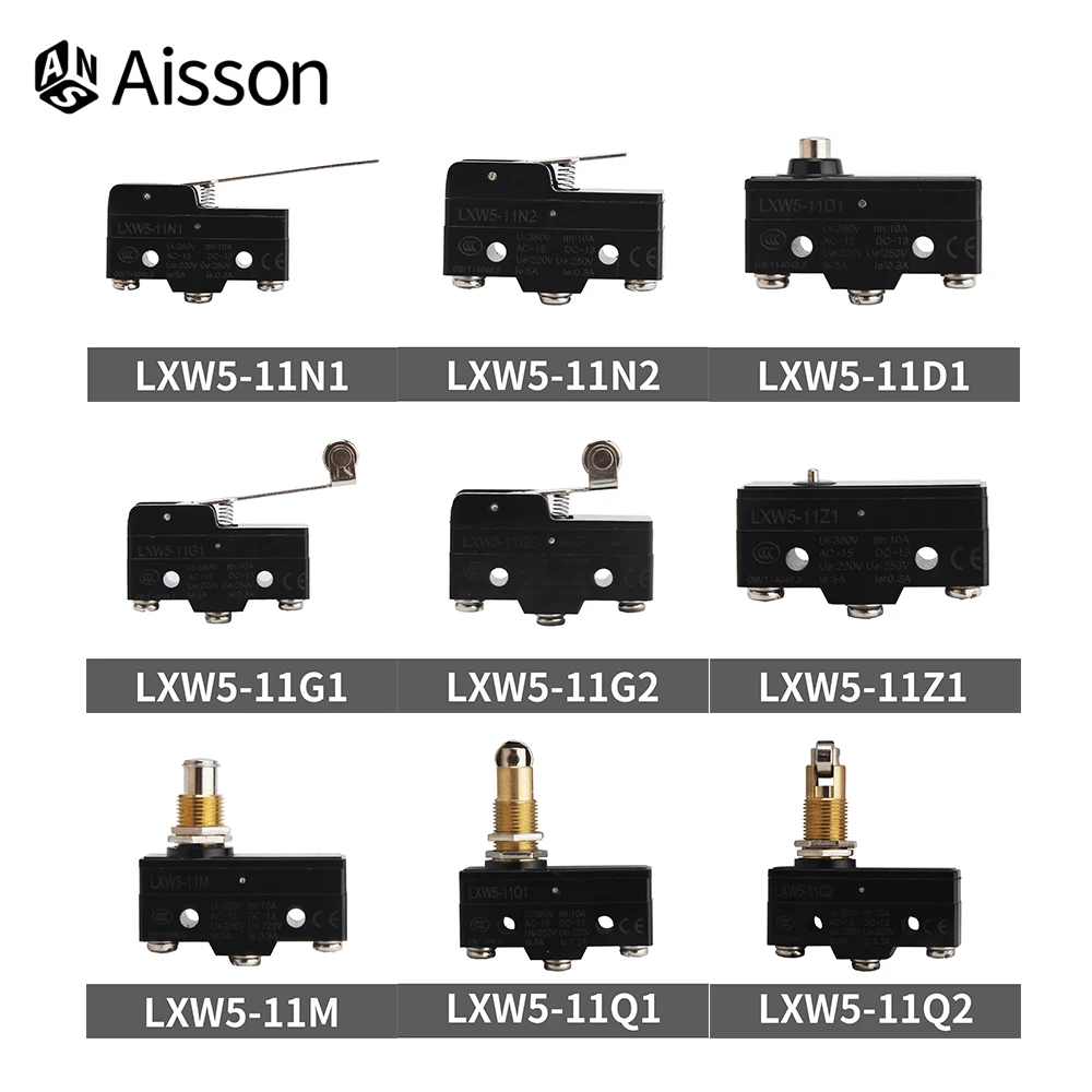 Limit Travel Micro Switch LXW5-11Q1 11Q2 11D 11M 11N1 N2 11G