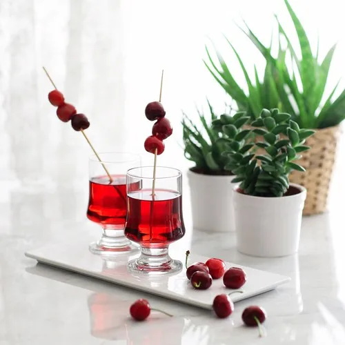 Lava Flip Soft Drink Cup 6 Pcs Glass Cups Water Wine Soft Drink Beverage Kitchen Decor Fruit Juice Set Cup Glass Cups