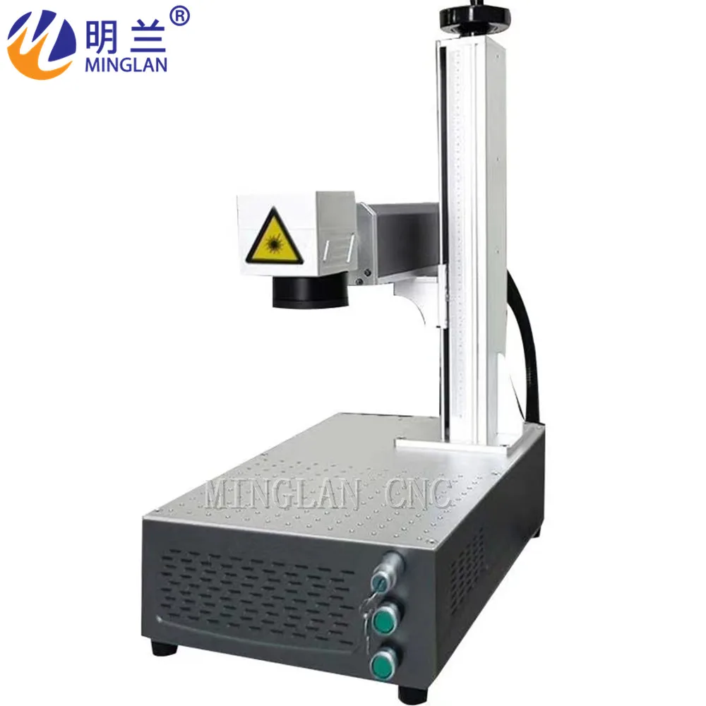 Portable desktop cheap fiber laser marking machine 20W small package