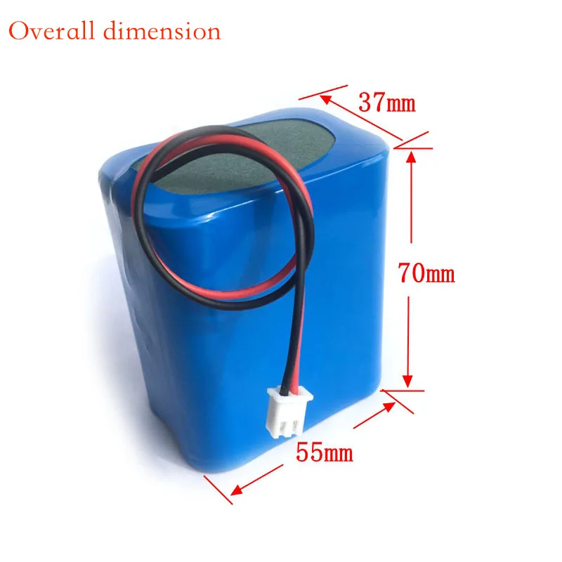 Toy model 22.2v 2600mAH Bluetooth speaker lithium ion battery pack case equipment instrument industrial control medical