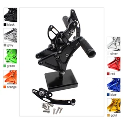 For BUELL XB12S XB12R XB9R XB9S Aluminum Motorcycle Rearset Footpeg Pedal Foot Peg Adjustable Footrest Rear Set Footrest