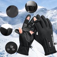 Winter Motorcycle Gloves Windproof Waterproof Touch Screen Driving Mitten Men Women Non-Slip Warm Cycling Hiking Ski Gloves