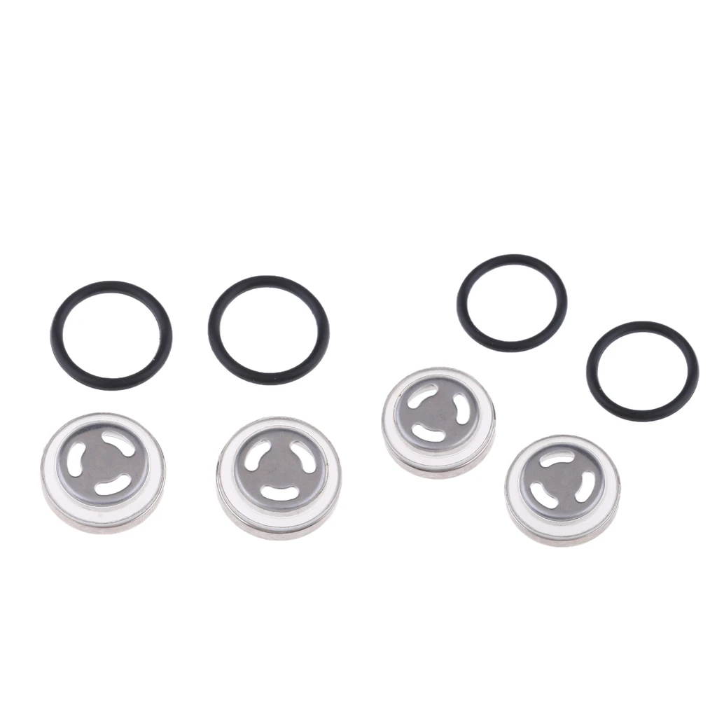 4 set di 18mm guarnizione freno Moto cilindro maestro serbatoio visiera guarnizione specchio