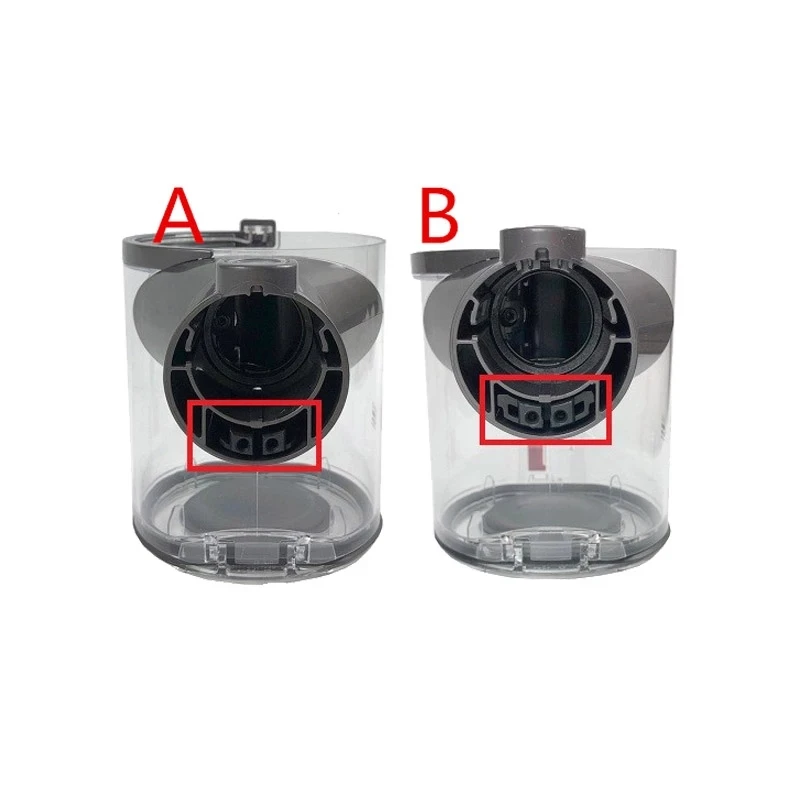 مكنسة كهربائية دلو الغبار ل Dyson V6 DC58 DC59 DC62 DC74 مكنسة كهربائية أجزاء جمع الغبار