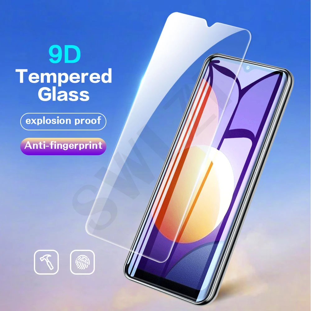 1-4Pcs 9H Tempered Glass for Samsung Galaxy M01 M01S M10 M10S M11 M02 M02S M12 Phone Screen Protector smartphone protective film