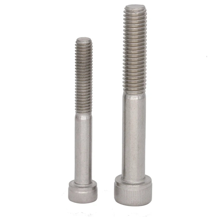 M8 M8*40/45/50/55/60 M8x40/45/50/55/60 304 Stainless Steel 304ss Half Partial Thread Allen Head Hex Hexagon Socket Cap Screw