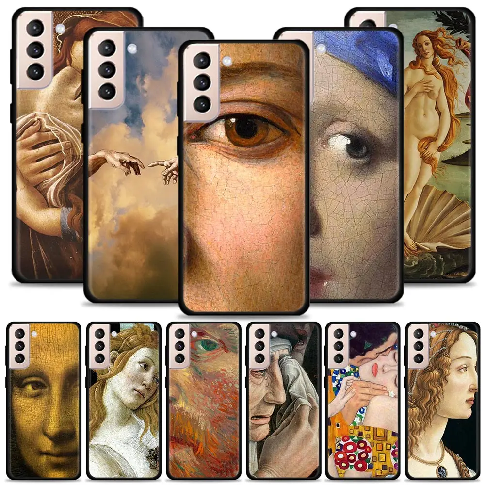 The Birth Of Venus Art Paintings For Samsung Galaxy S24 S21 S20 Ultra S10 Plus Lite S20FE 5G Case For Galaxy S24 Edge Shell