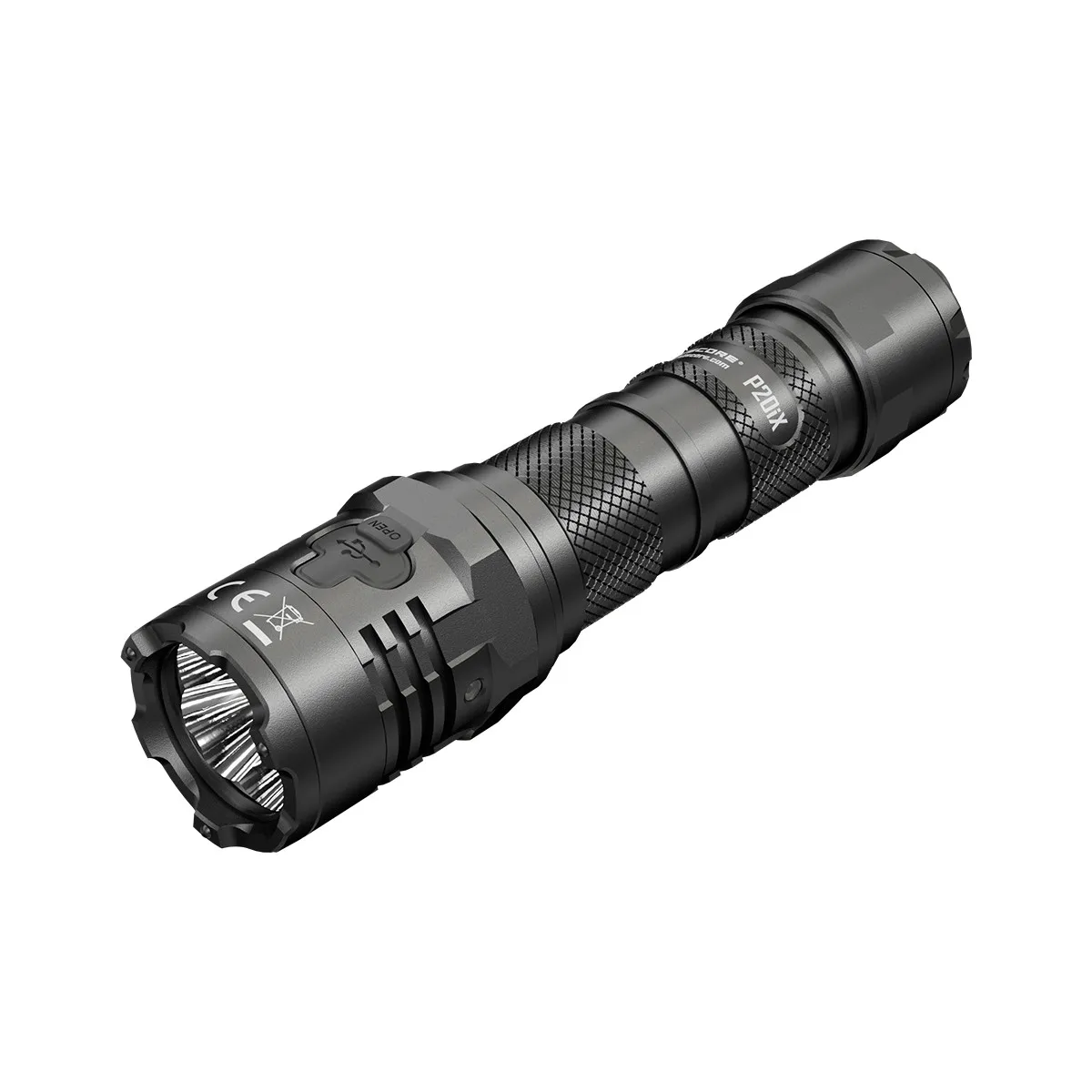 4000 Lumens Nitecore P20iX USB-C Rechargeable Tactical Flashlight with NL2150HPi 5000mAh Battery