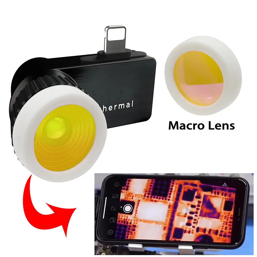 Practical Camera Macro Lens Infrared Instrument Thermal Imaging Lens spare part for Seek