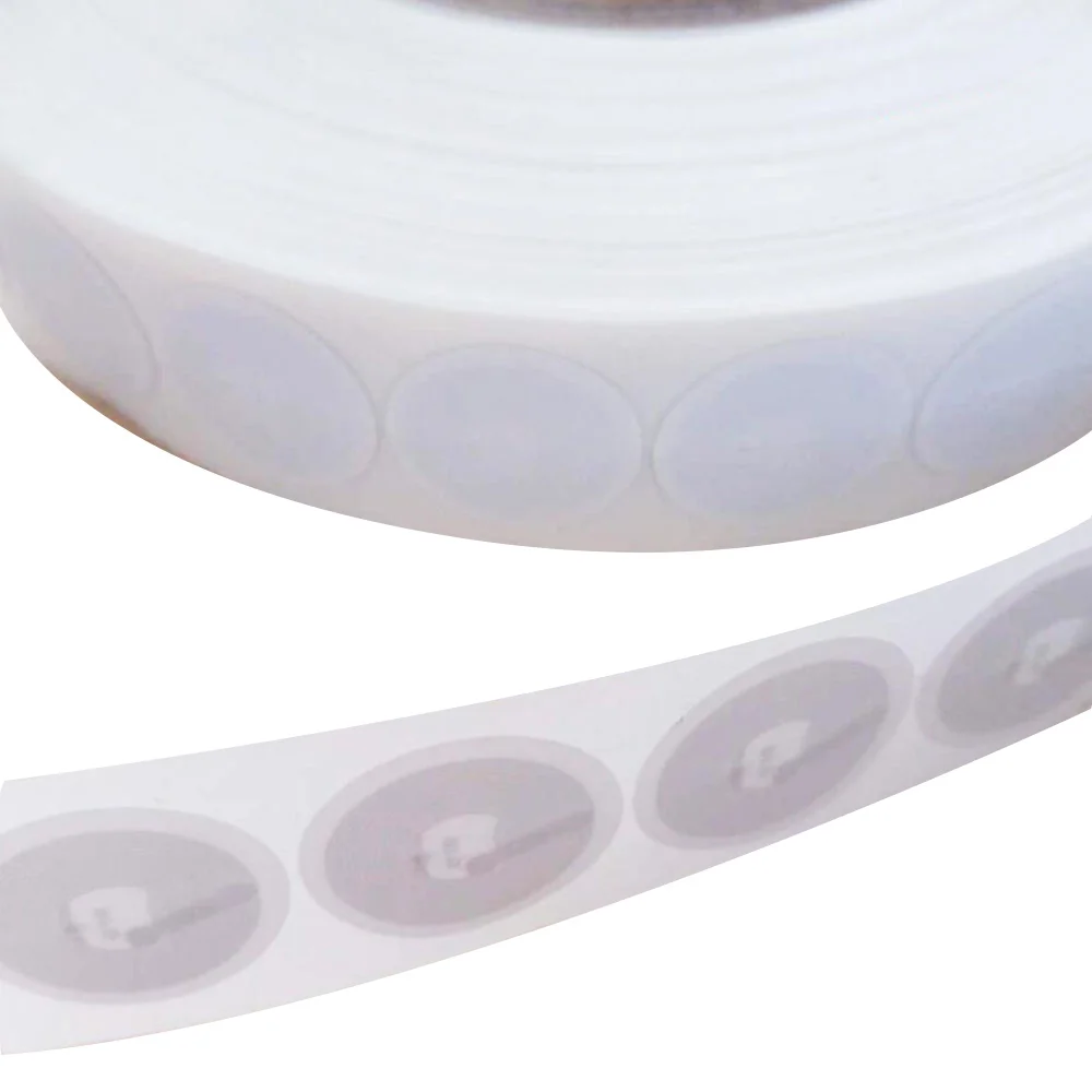 (10PCS/LOT) 25mm NFC FM1108 Tag Stickers Protocol ISO14443A13.56MHz Universal Label RFID Tags