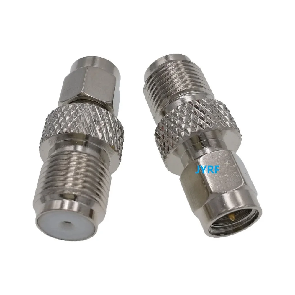 SMA Stecker auf F Typ Jack Weibliche Gerade RF Koaxial Stecker Adapter 1 stücke