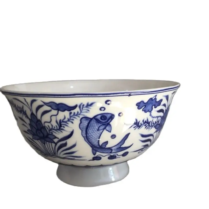 China Porcelain Blue And White Bowls Old Porcelain Tableware Bowl