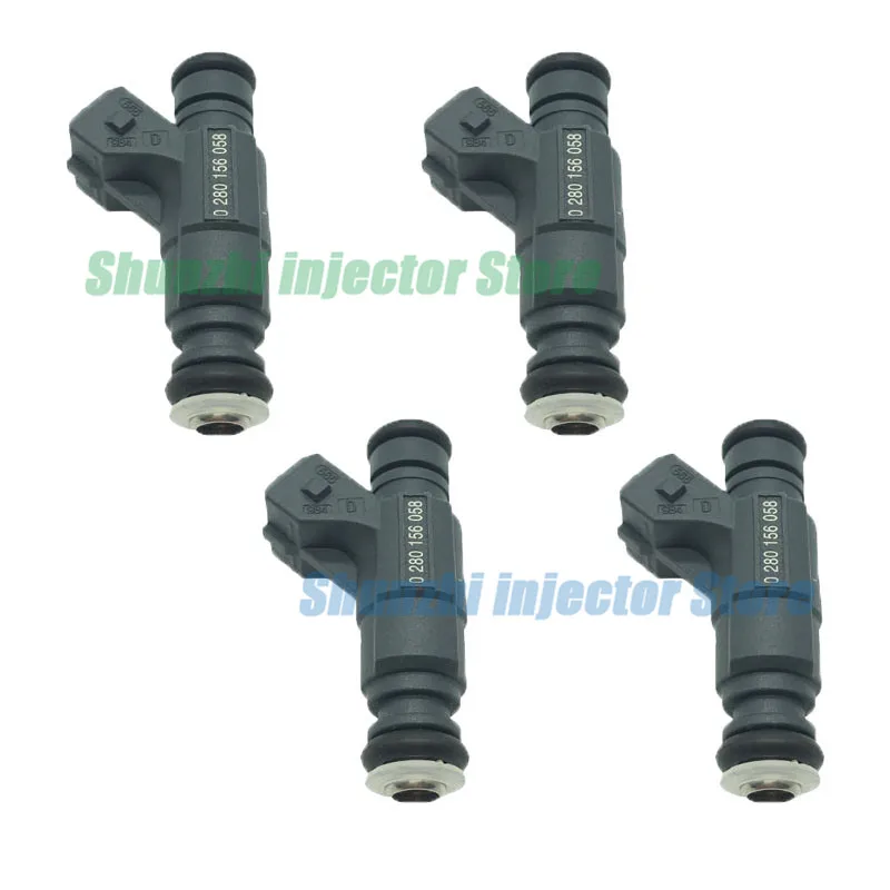 

4pcs Fuel Injector Nozzle For Volkswagen Passat 1.8L L4 1998-2005 OEM:0280156058