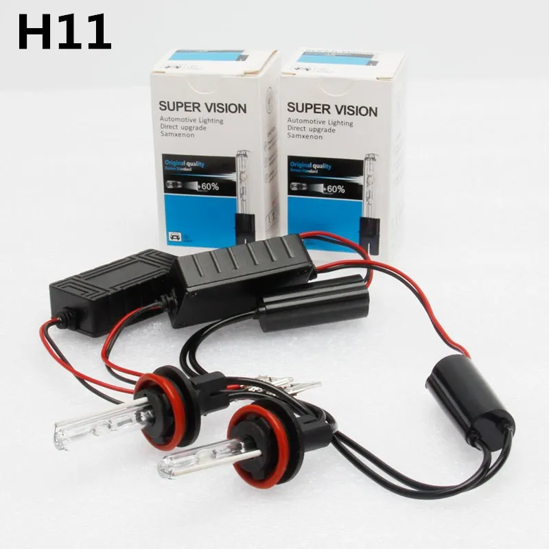 plug & play all in 1 design 55w H7 6000K XENON H1 H11 9005 9006 HB3 HB4 9012 AUTO hid headlight