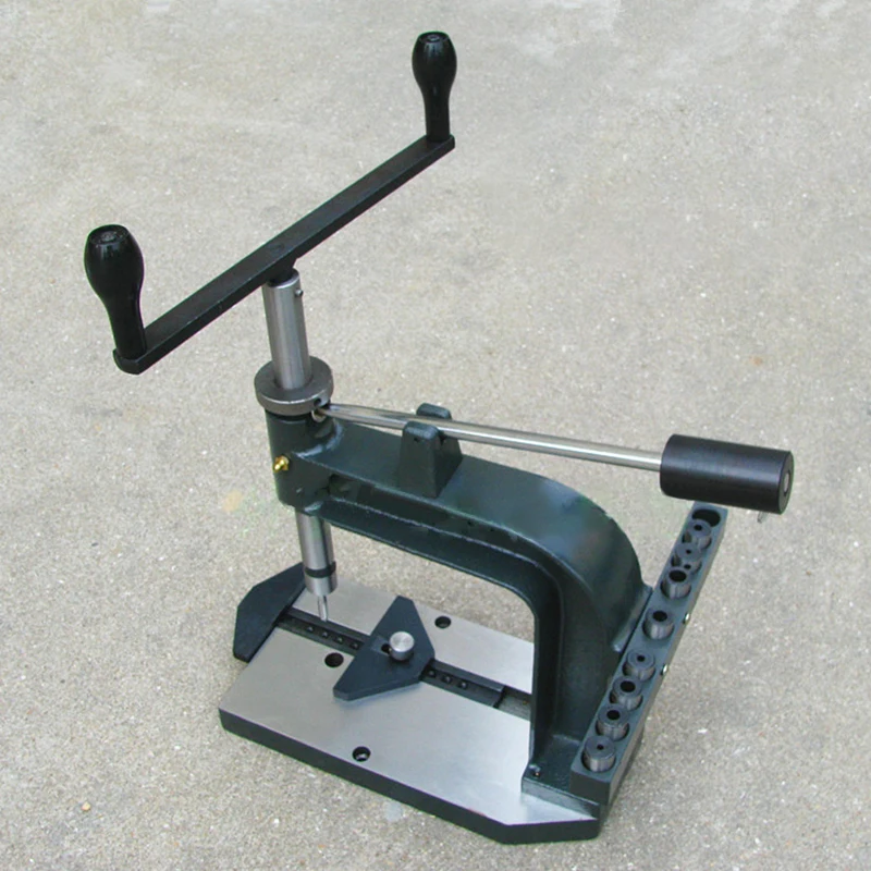 Imagem -06 - Máquina de Batida Manual com Manivela Tampa Pequena Ferramenta de Batida Faça Você Mesmo Máquina de Rosqueamento Manual