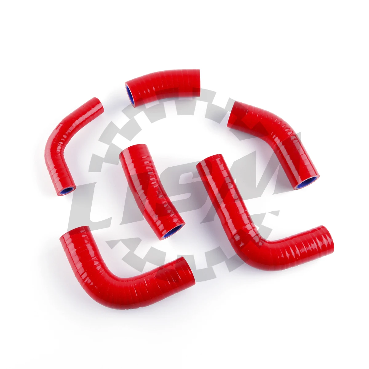 6PCS For Honda CBR600RR Replacement Parts 2005-2006  Silicone Coolant Radiator Hoses Kit Pipe Upper and Lower