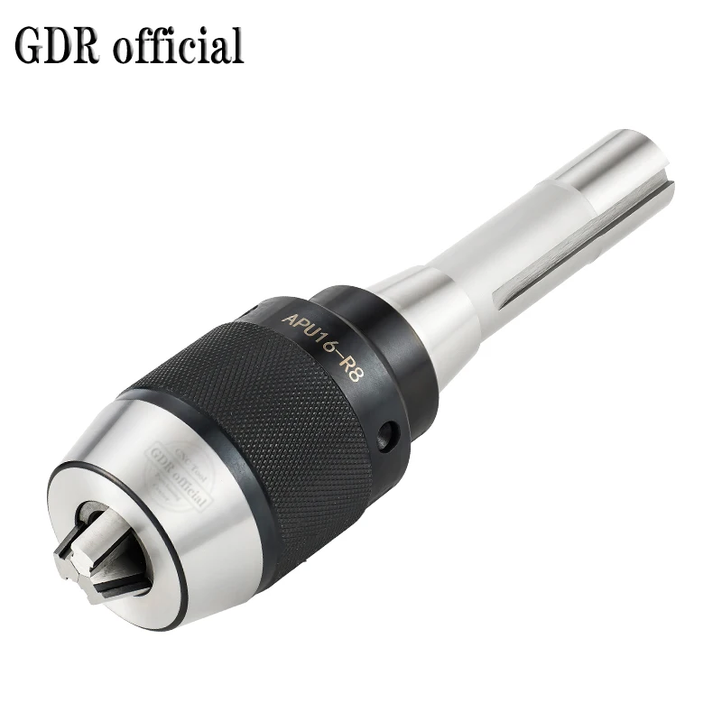 Imagem -04 - Suporte de Ferramenta de Precisão Auto-aperto r8 Apu13 Apu16 r8 Apu Drill Chuck Série M12 16 Suporte para Ferramentas