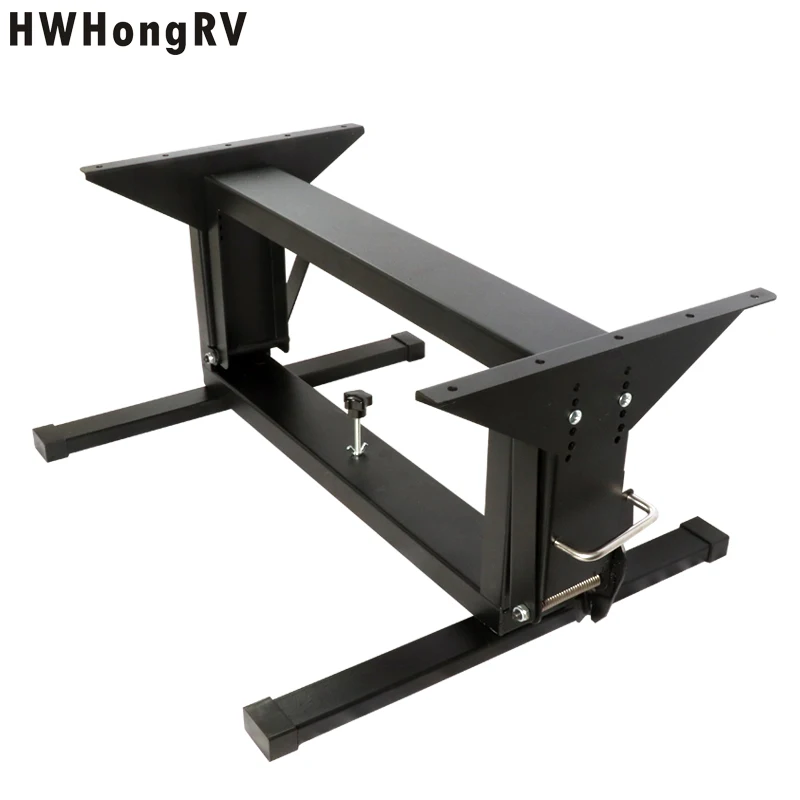 

Liftable RV Table Legs Folding RV Motorhome Special Double Legs Double Folding Table Frame for Camping and Carrying Conveniently