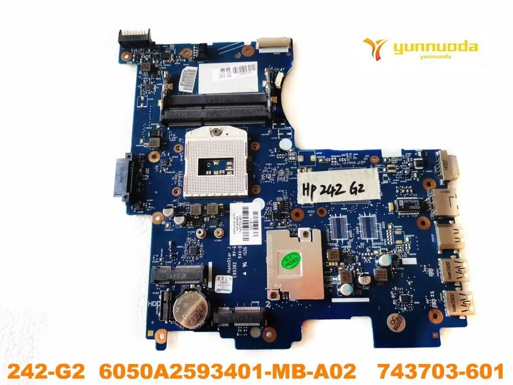 

Original for HP 242-G2 laptop motherboard 242-G2 6050A2593401-MB-A02 743703-601 tested good free shipping