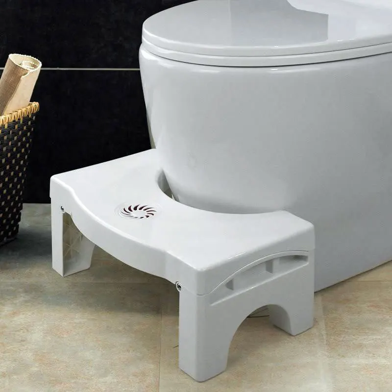 Squatting Toilet Stool Non-Slip Pad Bathroom Helper Assistant Foot seat Relieves Constipation Piles U-Shaped