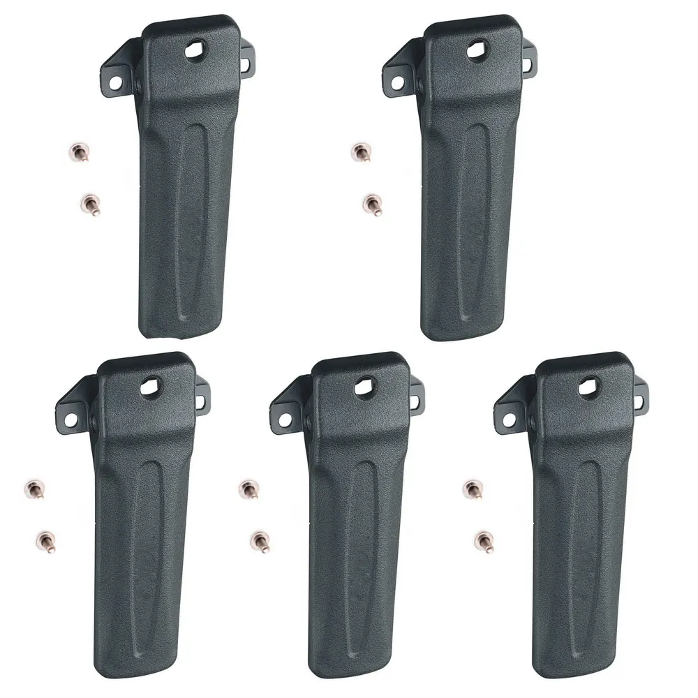 5Pcs KBH-8 Riem Clip Voor Kenwood Radio TK-3107 TK-260G TK-360G TK-370G TK-2160 TK-270 TK-380 TK-2102 TK-2106 TK-2360 TK-3360