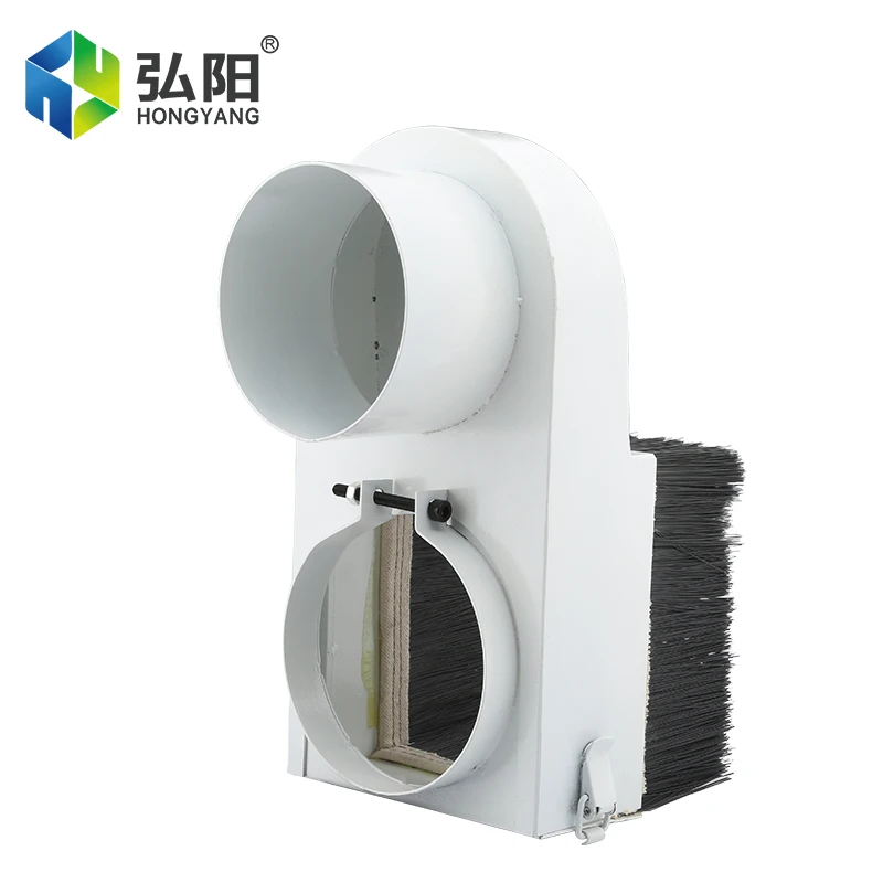 75 / 80 / 85 / 90 / 100mm Spindle Dust Cover Dust Collector Dust Cover Brush For CNC Milling Machine Milling Woodworking Tools