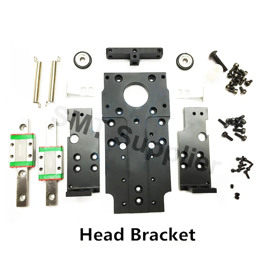 

SMT DIY mountor hollow shaft stepper head Double head bracket for pick place smt machine