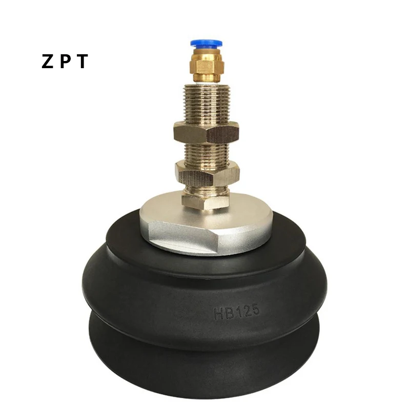 Nitrile Rubber Vacuum Suction Cup Industrial SMC Pneumatic Manipulator ZPT HBN40 50 63 80 100 125 Organ Type