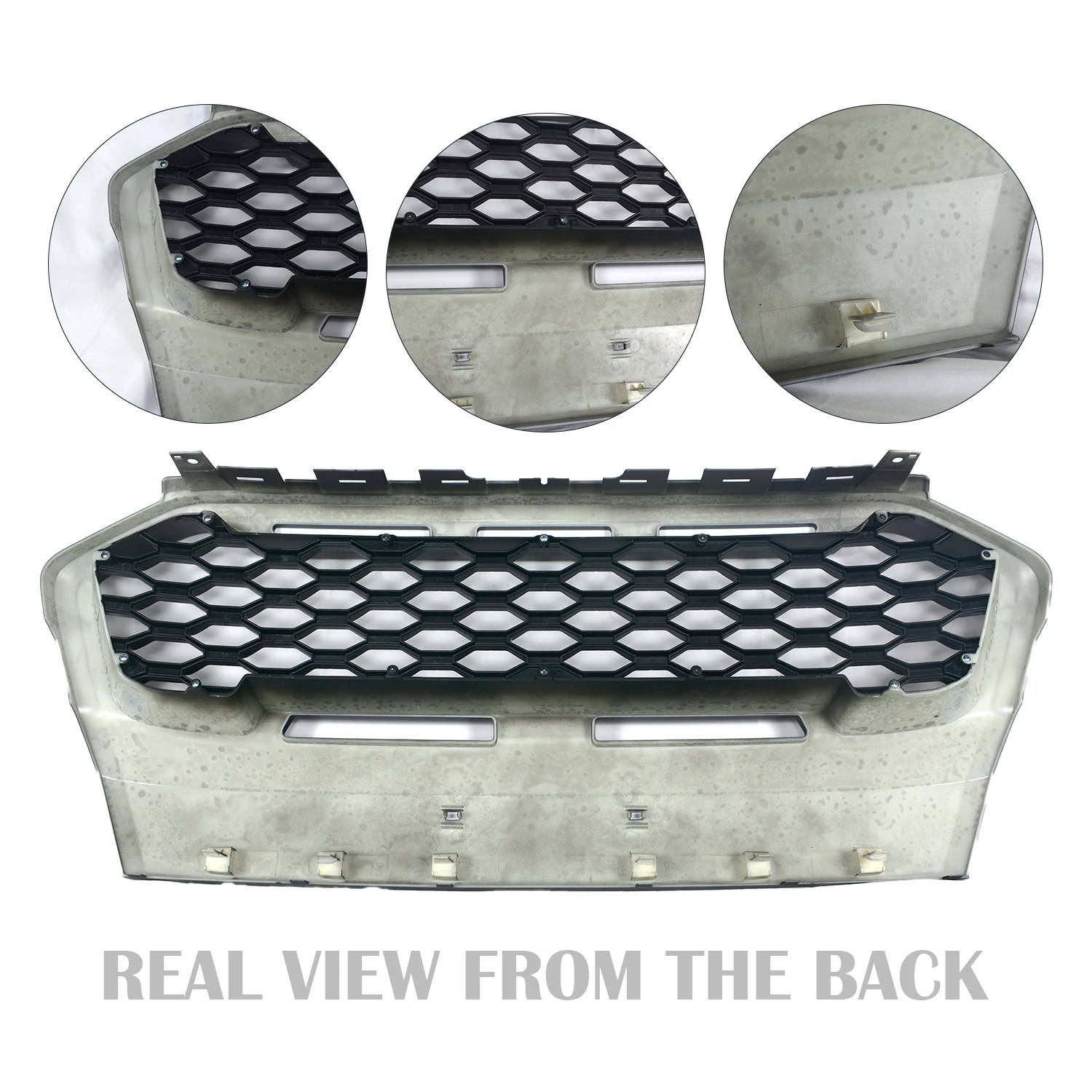 Dla Ranger T7 Raptor Grills Mesh Dla Ranger Wildtrak Mk3 T7 Xl Xlt XLS PX3 2015 2016 2017 Auto Racing Grill Zderzak Kratki Pokrywa — zdjęcie 5