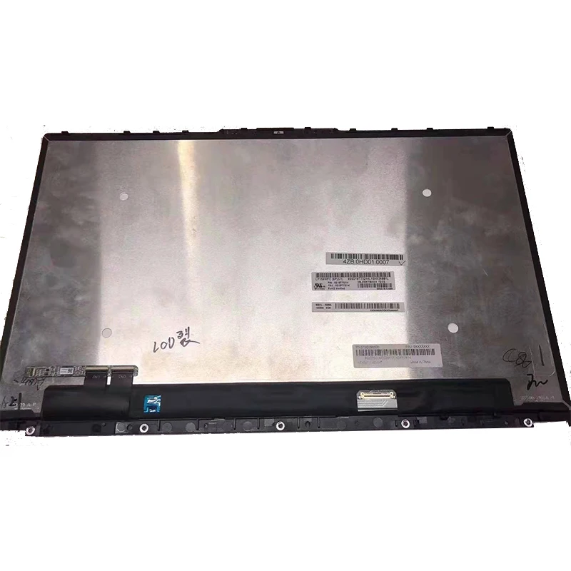 Laptop lcd touch screen assembly with frame with touch board for Lenovo C940-15 C940-15IRH