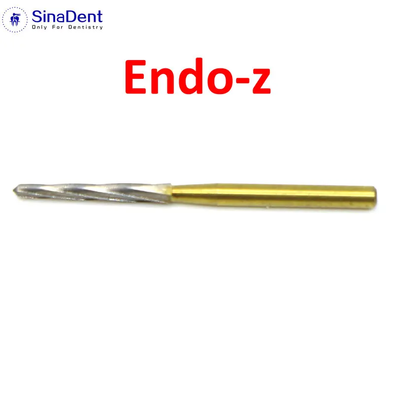 

1Pcs Dental Endo-Z Burs Tungsten Carbide Burs 21mm 25mm Endodontic Drills Dentall Instruments Gold Carbide Burs